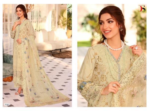 Deepsy Elaf Chikankari 23 Designer Pakistani Suits Collection